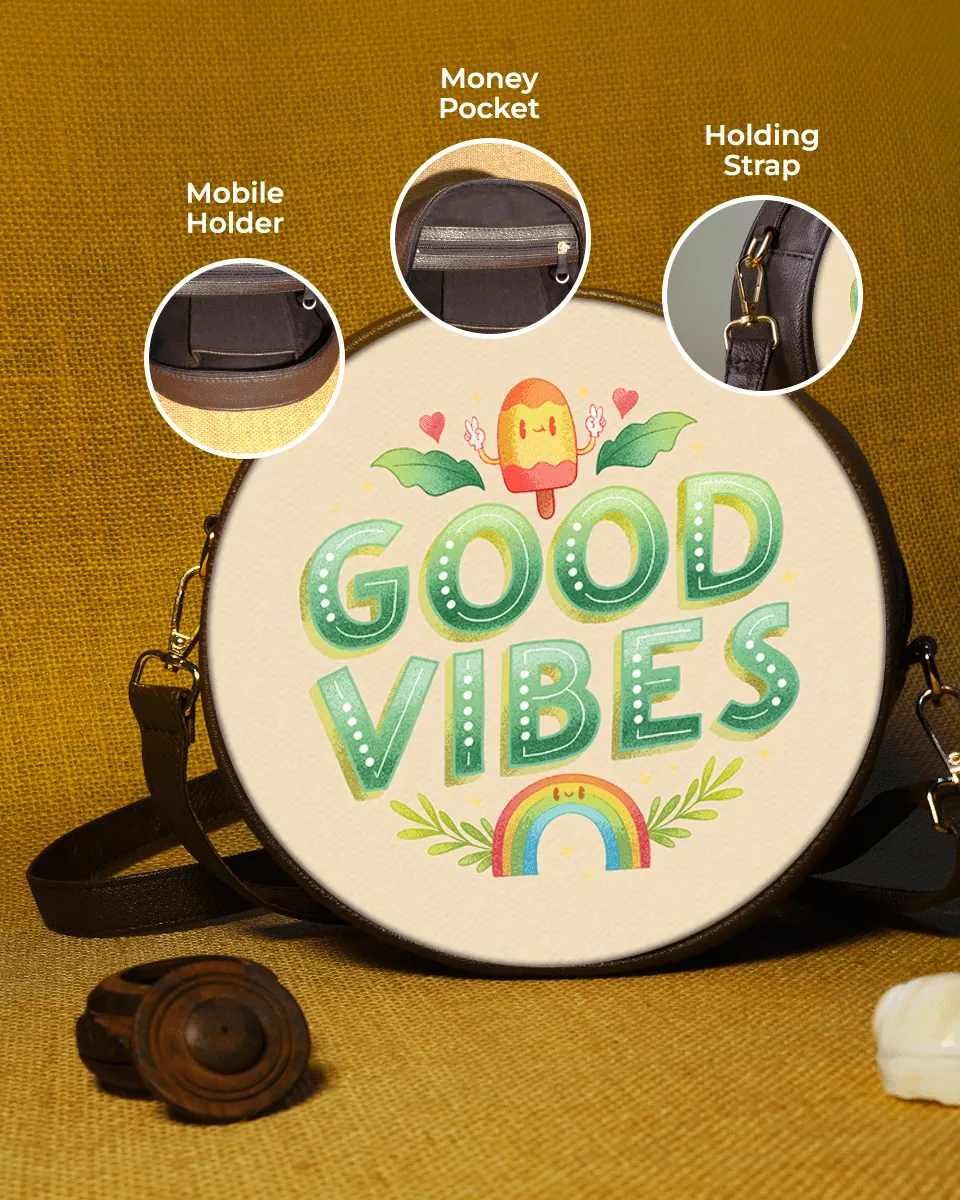 Good Vibes Crossover Sling Bag