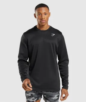 Gymshark Arrival Crew Sweatshirt - Black