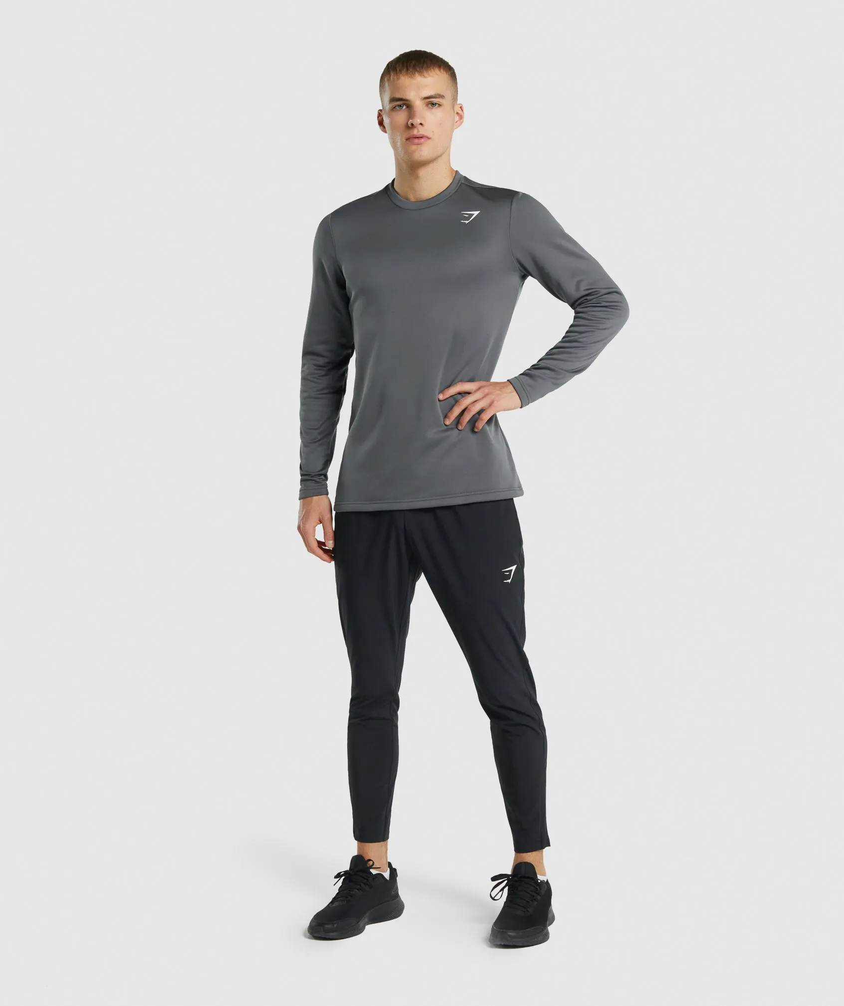 Gymshark Arrival Crew Sweatshirt - Charcoal