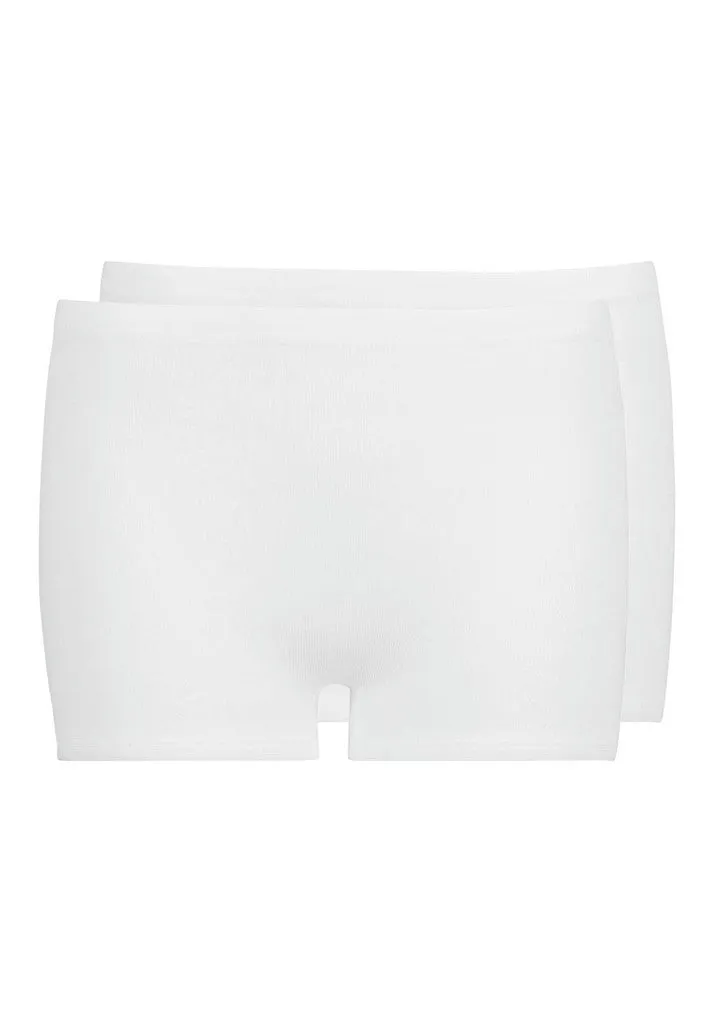 HUBER hautnah - Cotton Double Rib - Maxi Briefs short leg