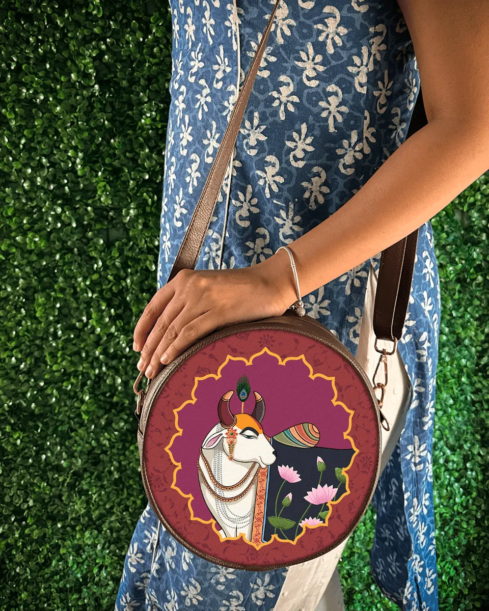 Indian Ethnic Round Sling Bags