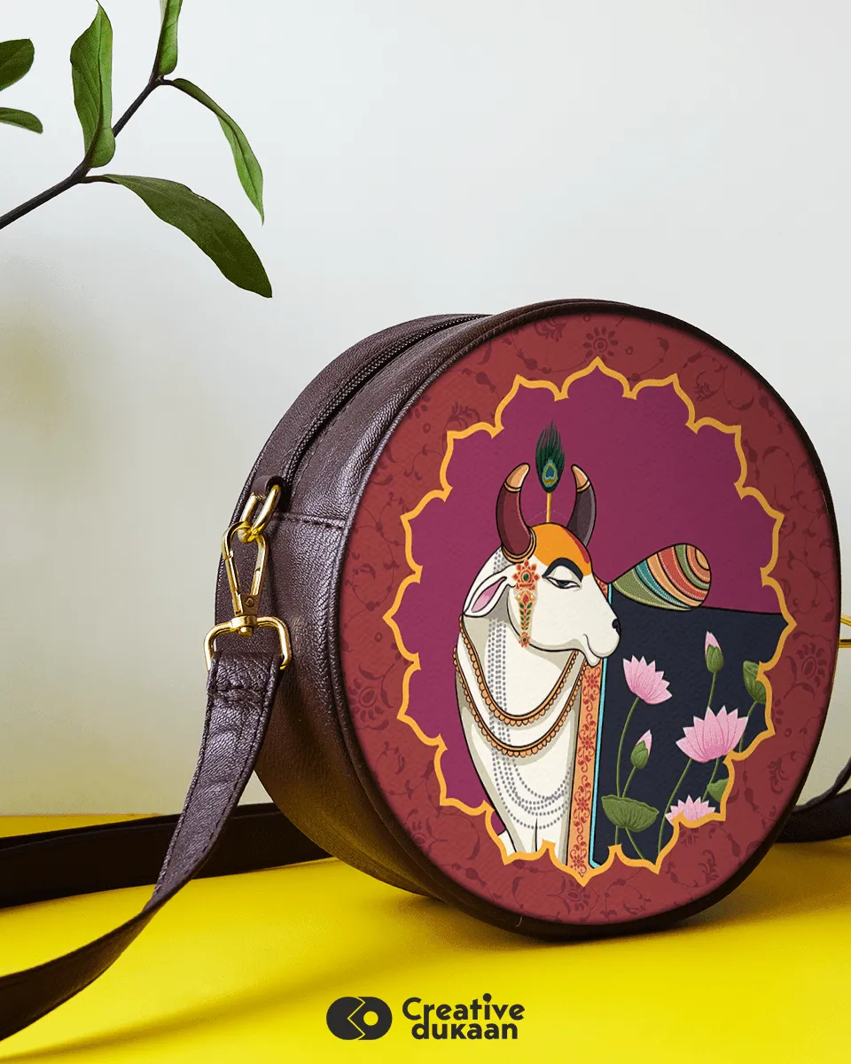 Indian Ethnic Round Sling Bags