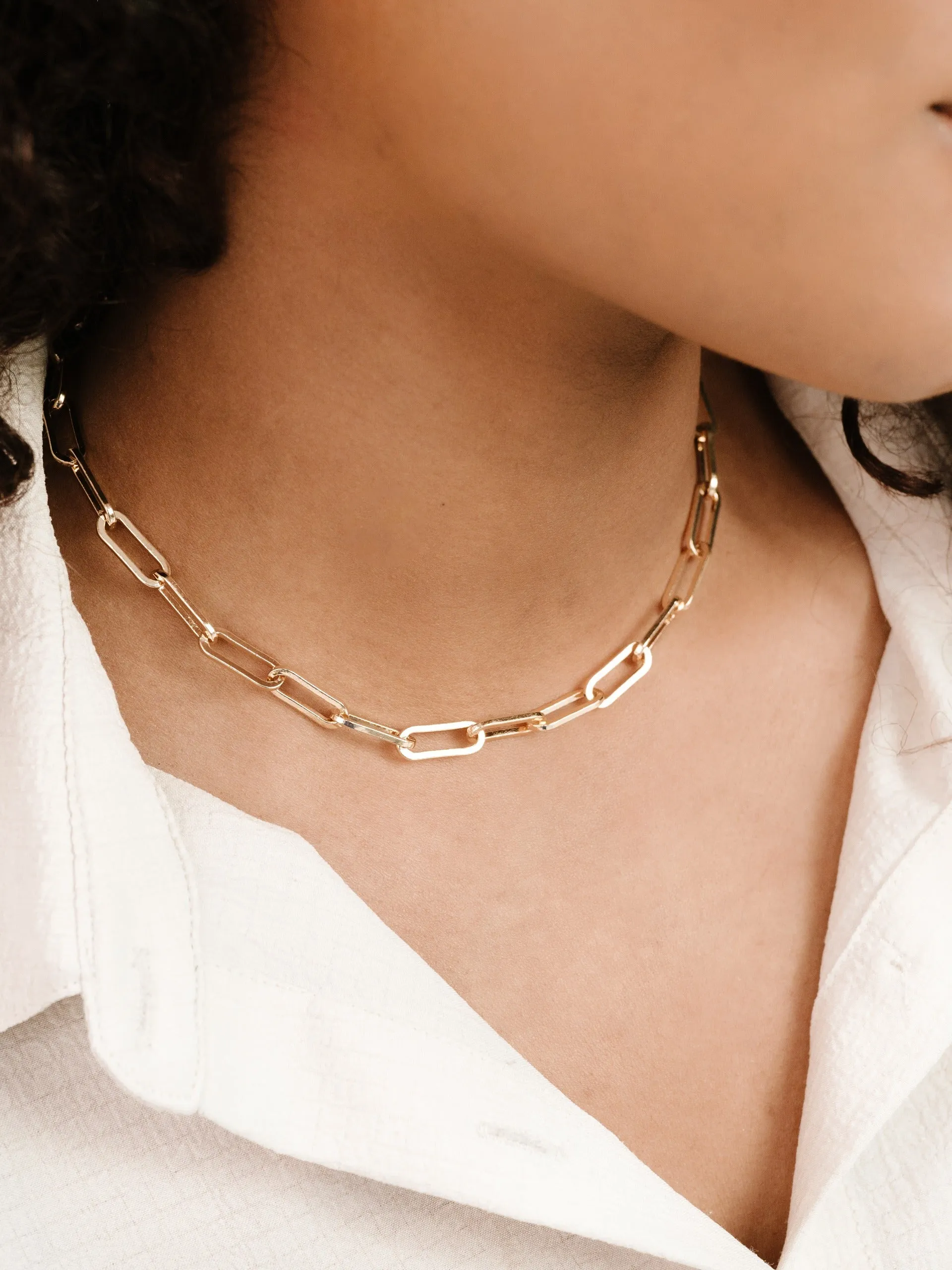 Interlinked Chain Necklace