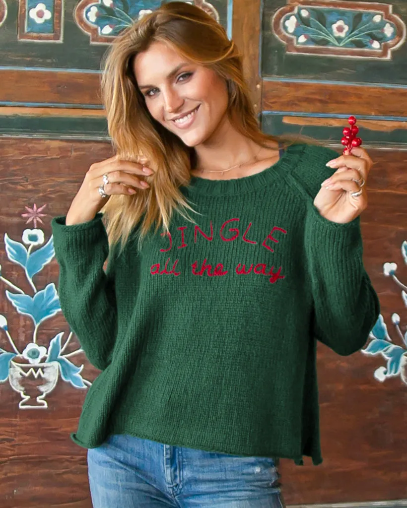 JINGLE RAGLAN CREW CHUNKY