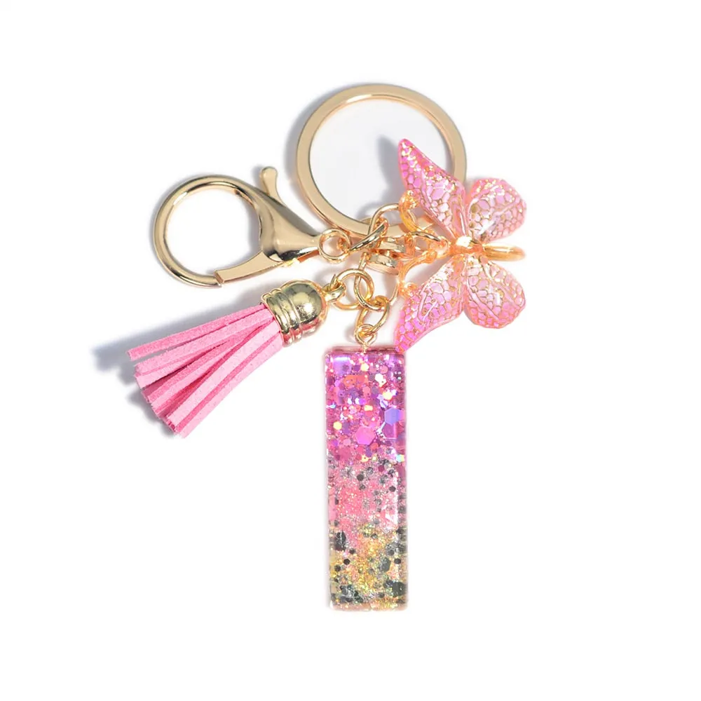 Kawaii Resin A-Z Letter Keychain