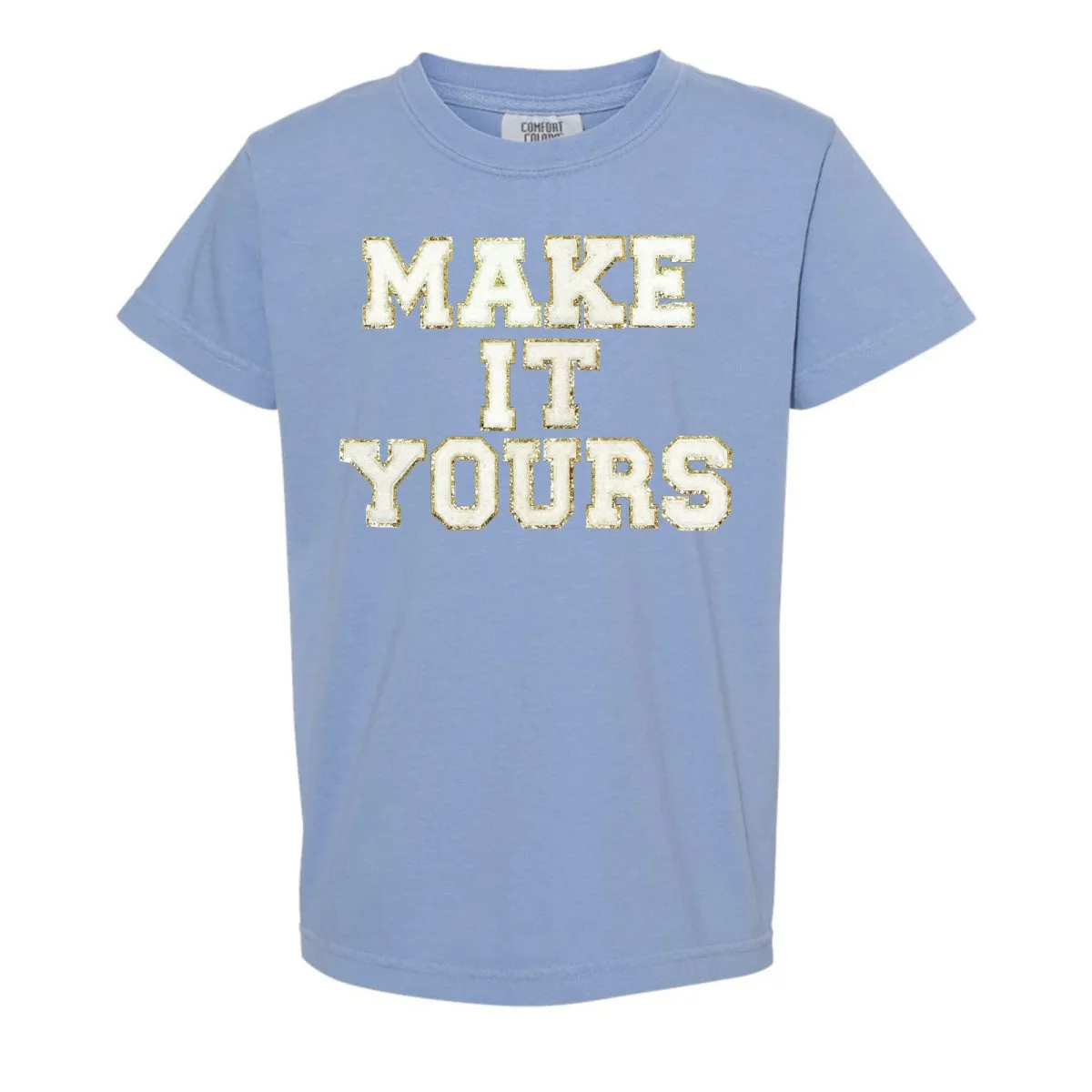 Kids Make It Yours™ Letter Patch T-Shirt