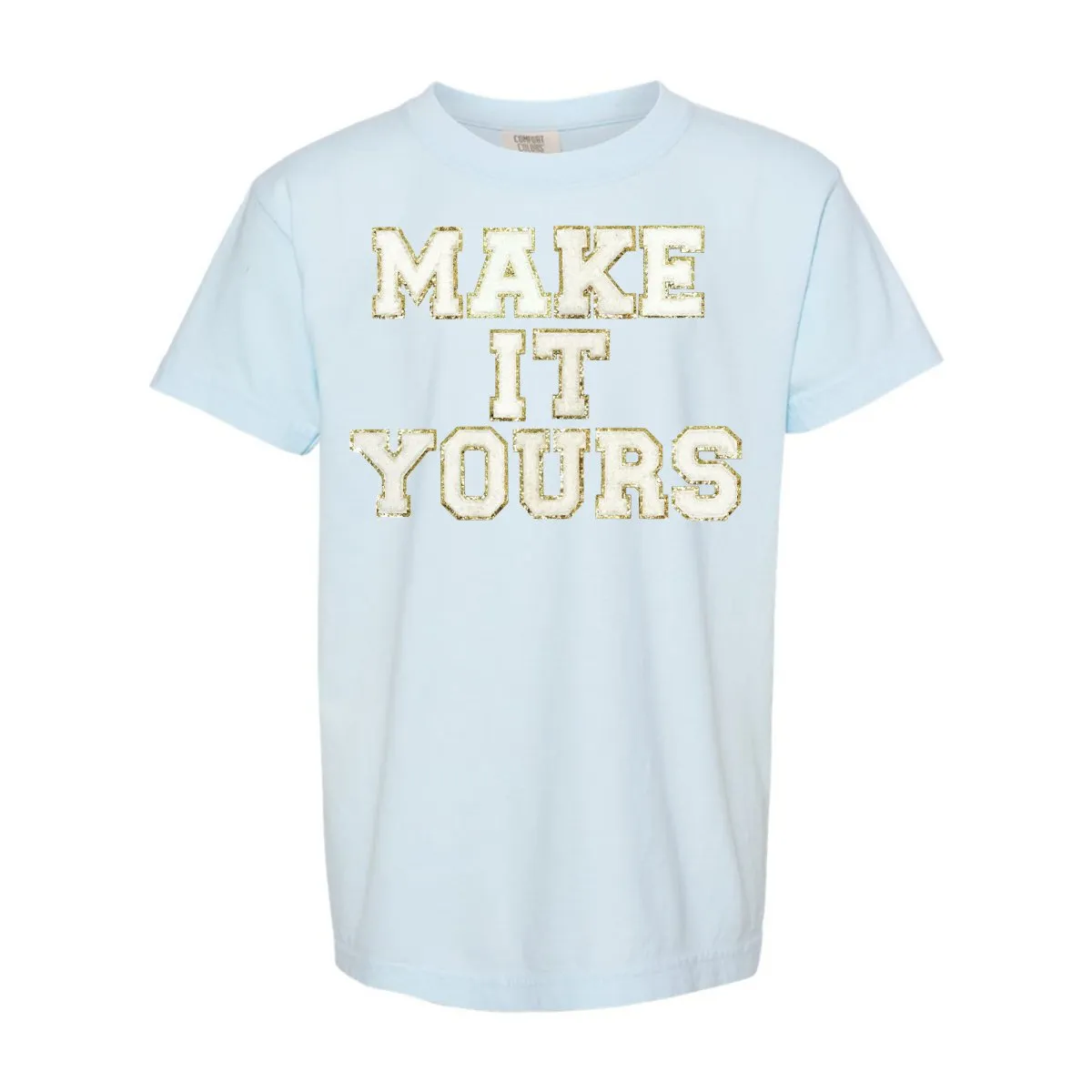 Kids Make It Yours™ Letter Patch T-Shirt