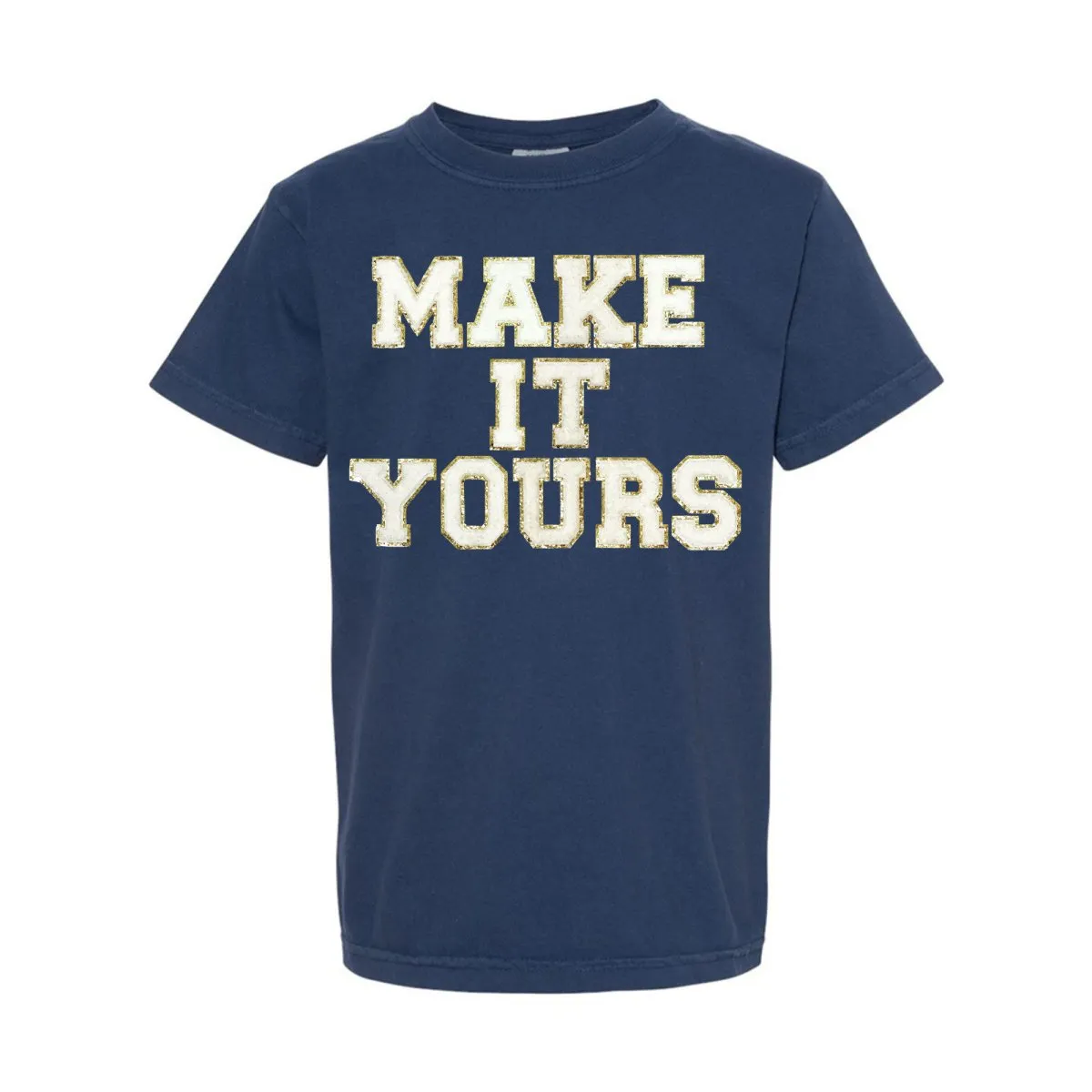 Kids Make It Yours™ Letter Patch T-Shirt