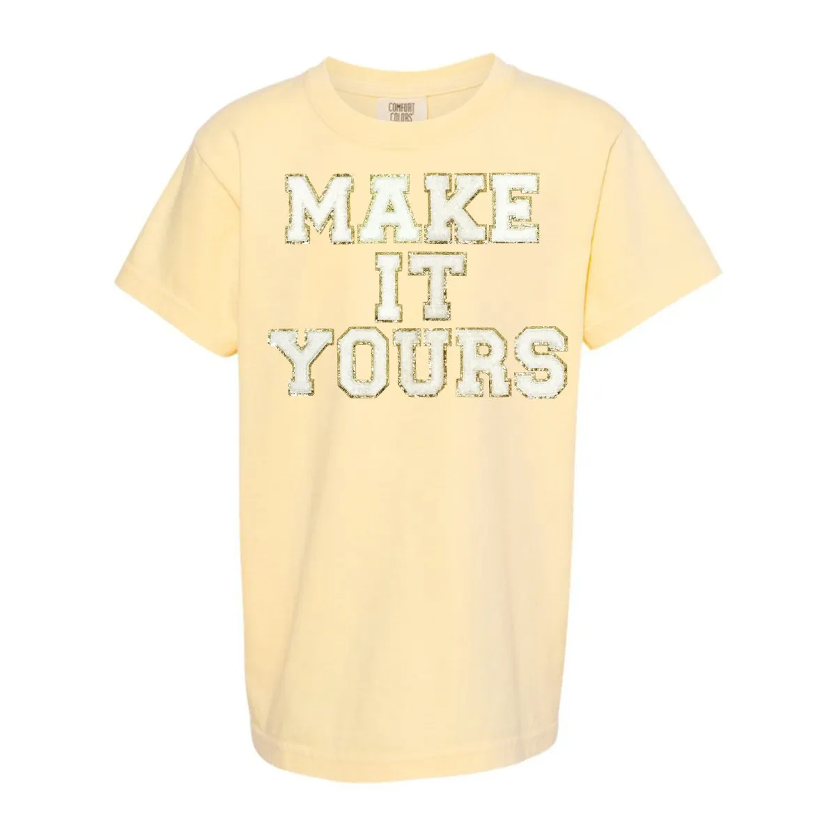 Kids Make It Yours™ Letter Patch T-Shirt