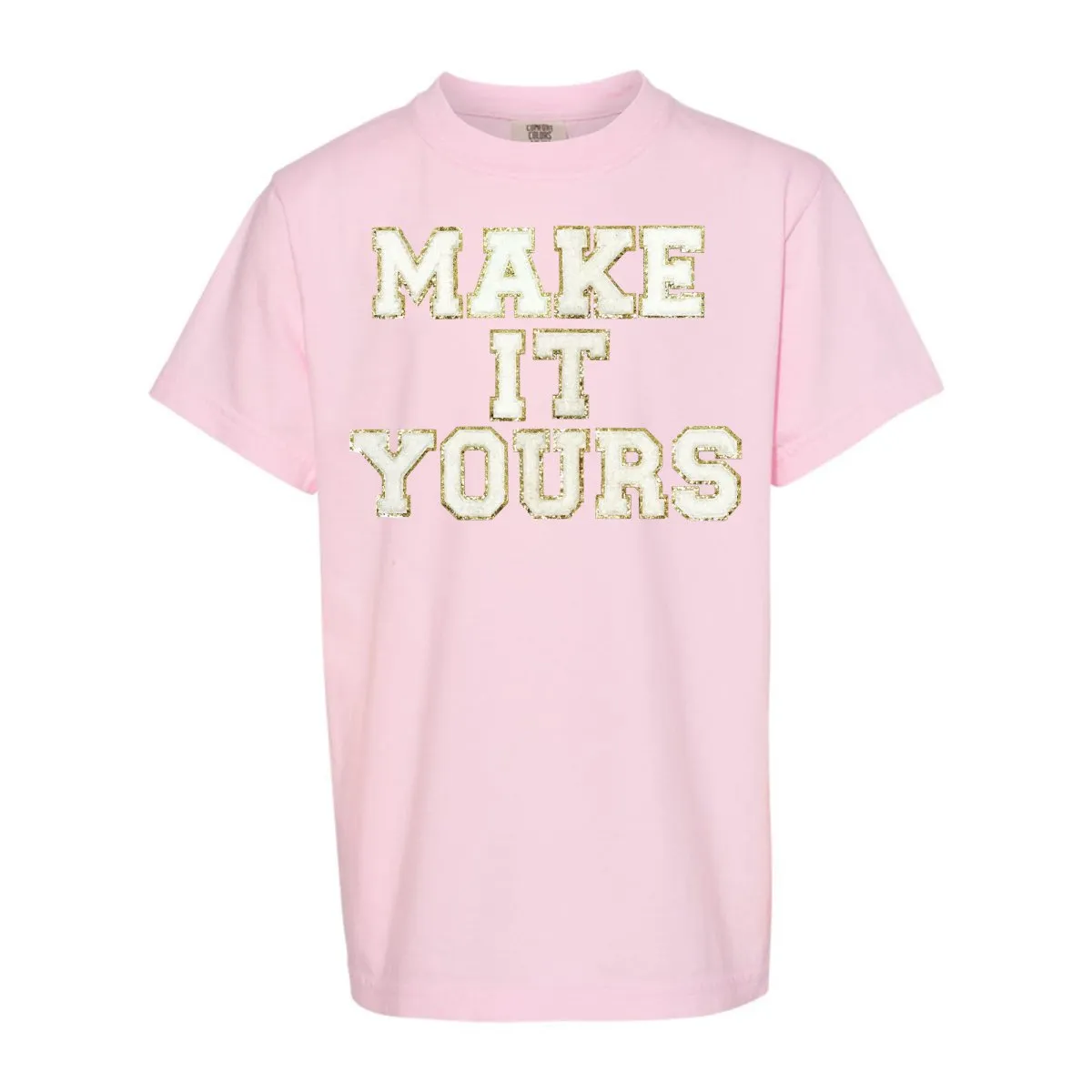 Kids Make It Yours™ Letter Patch T-Shirt