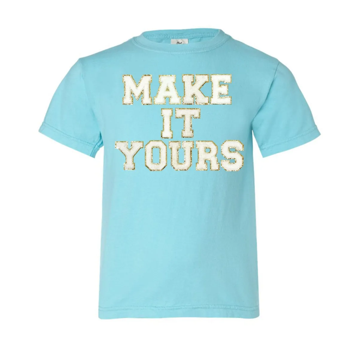 Kids Make It Yours™ Letter Patch T-Shirt