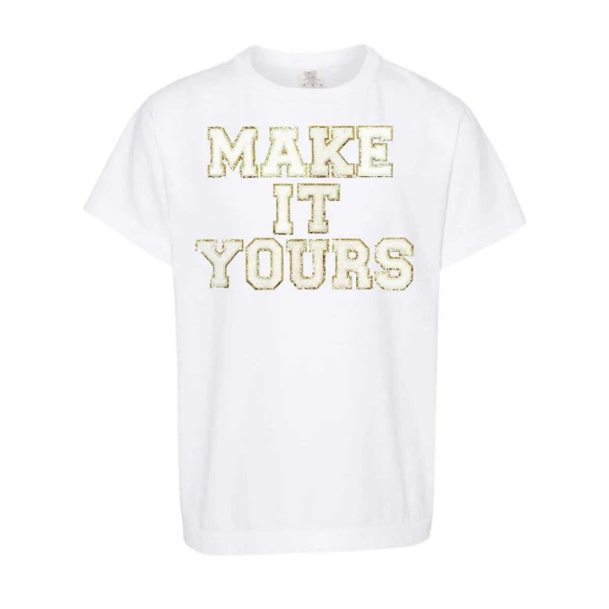 Kids Make It Yours™ Letter Patch T-Shirt