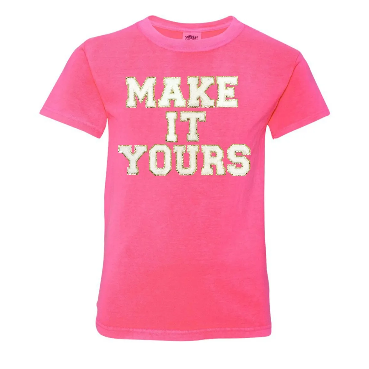 Kids Make It Yours™ Letter Patch T-Shirt