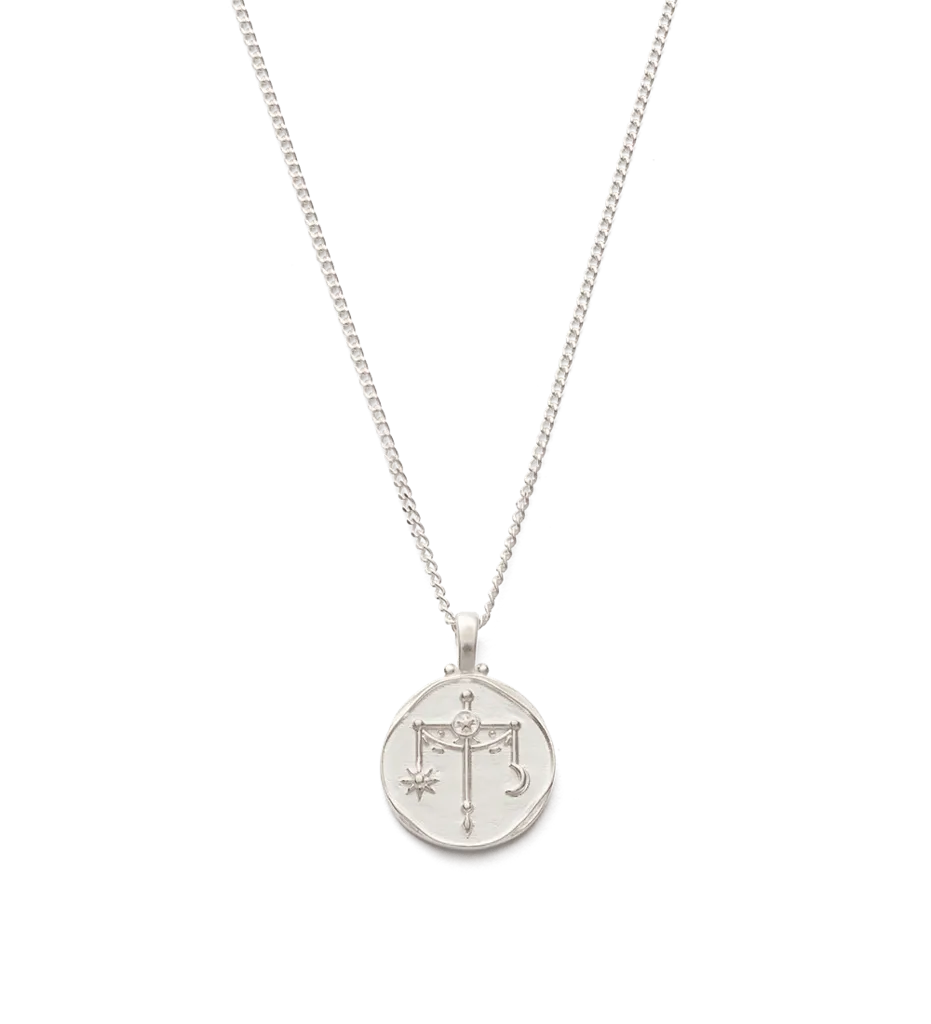 Kirstin Ash Libra Zodiac Necklace