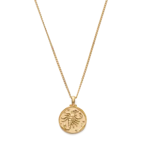 Kistin Ash Scorpio Zodiac Necklace