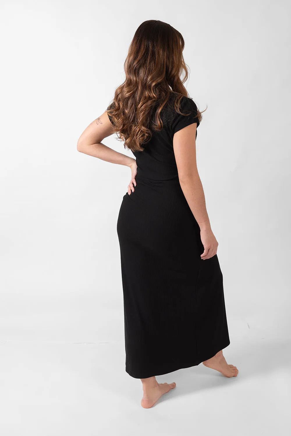 Laguna Rib Maxi Skirt