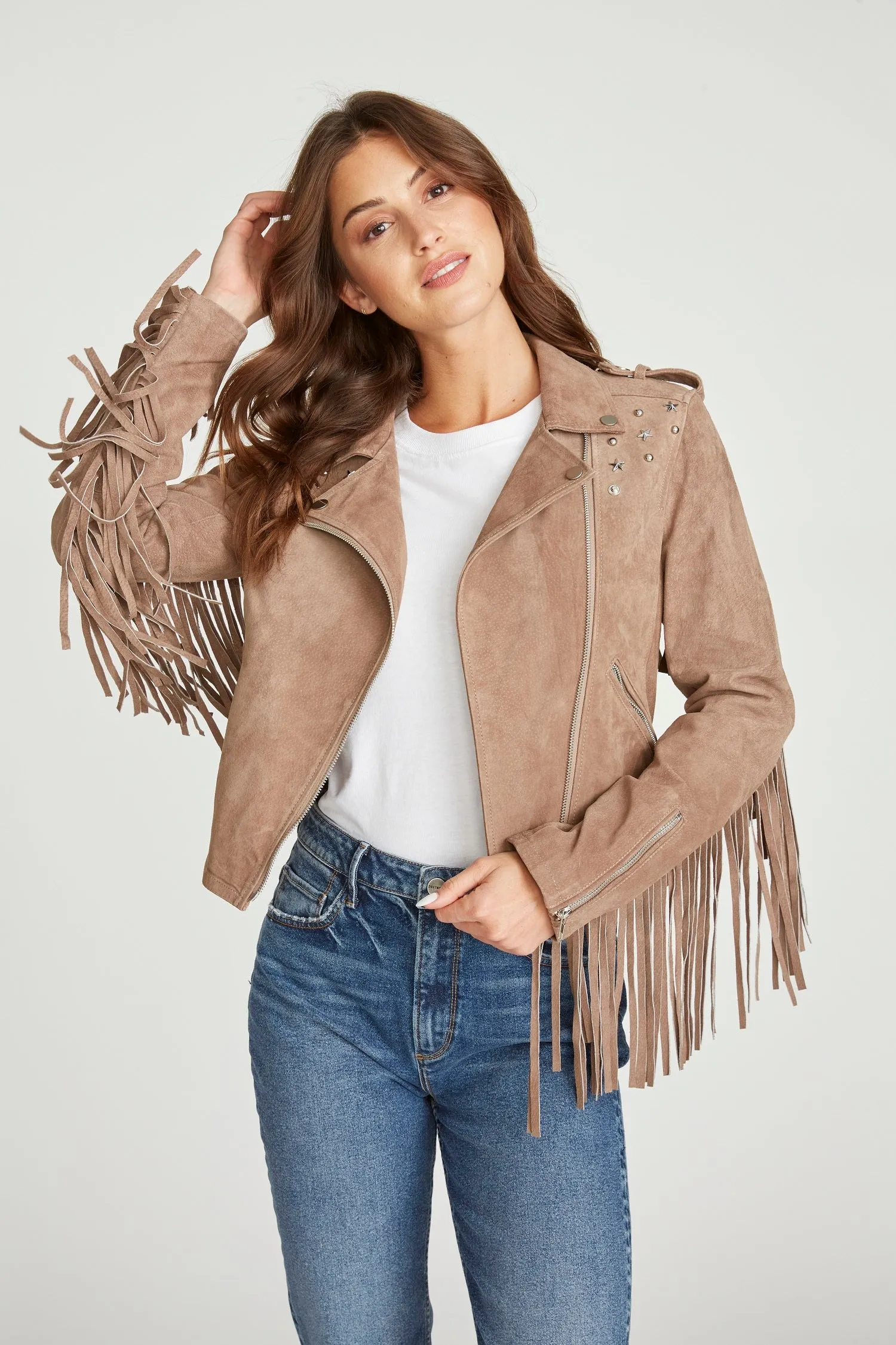 Lennon Fringe Jacket