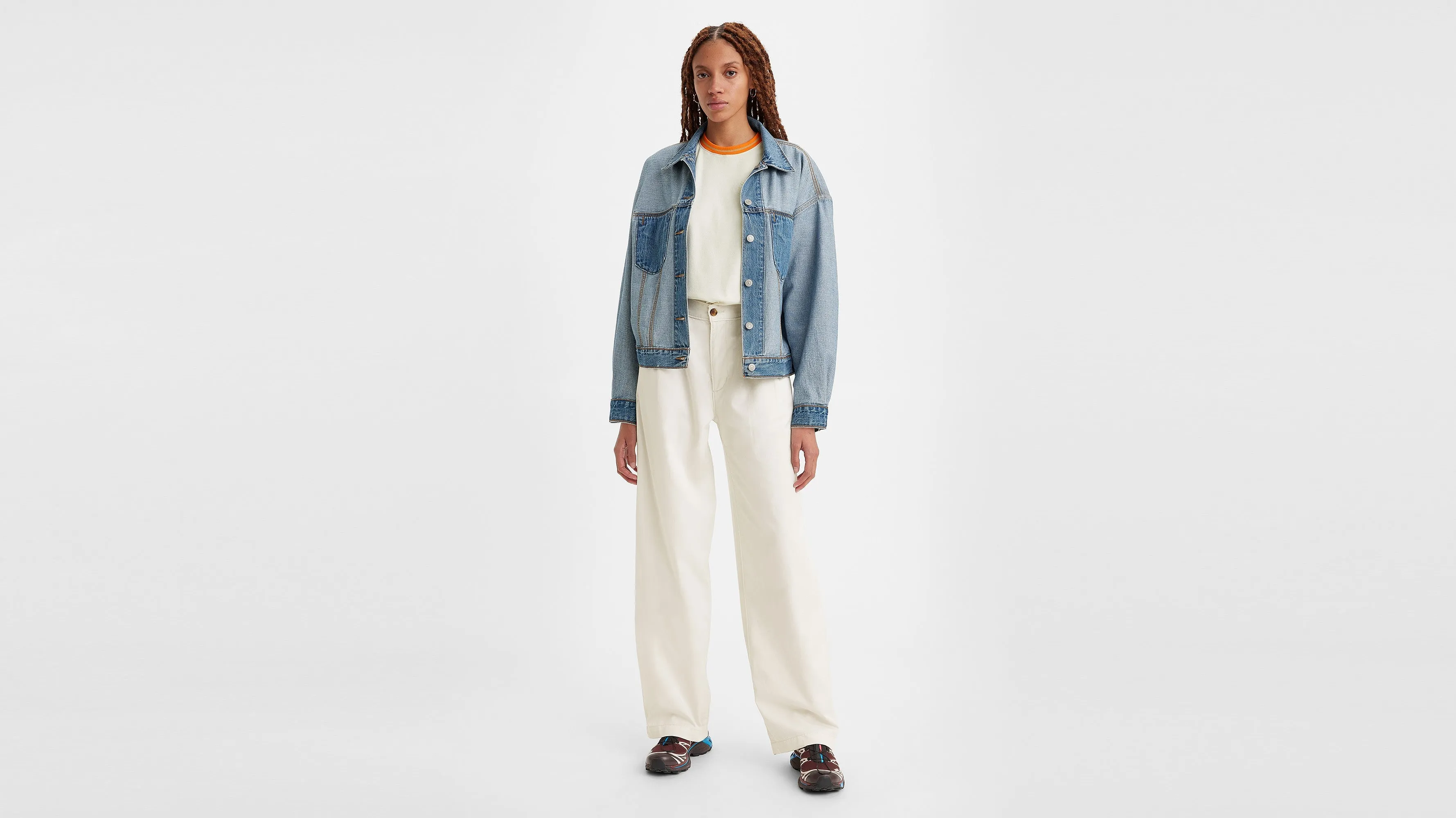 Levi's® Women's High-Rise Pleated Trousers