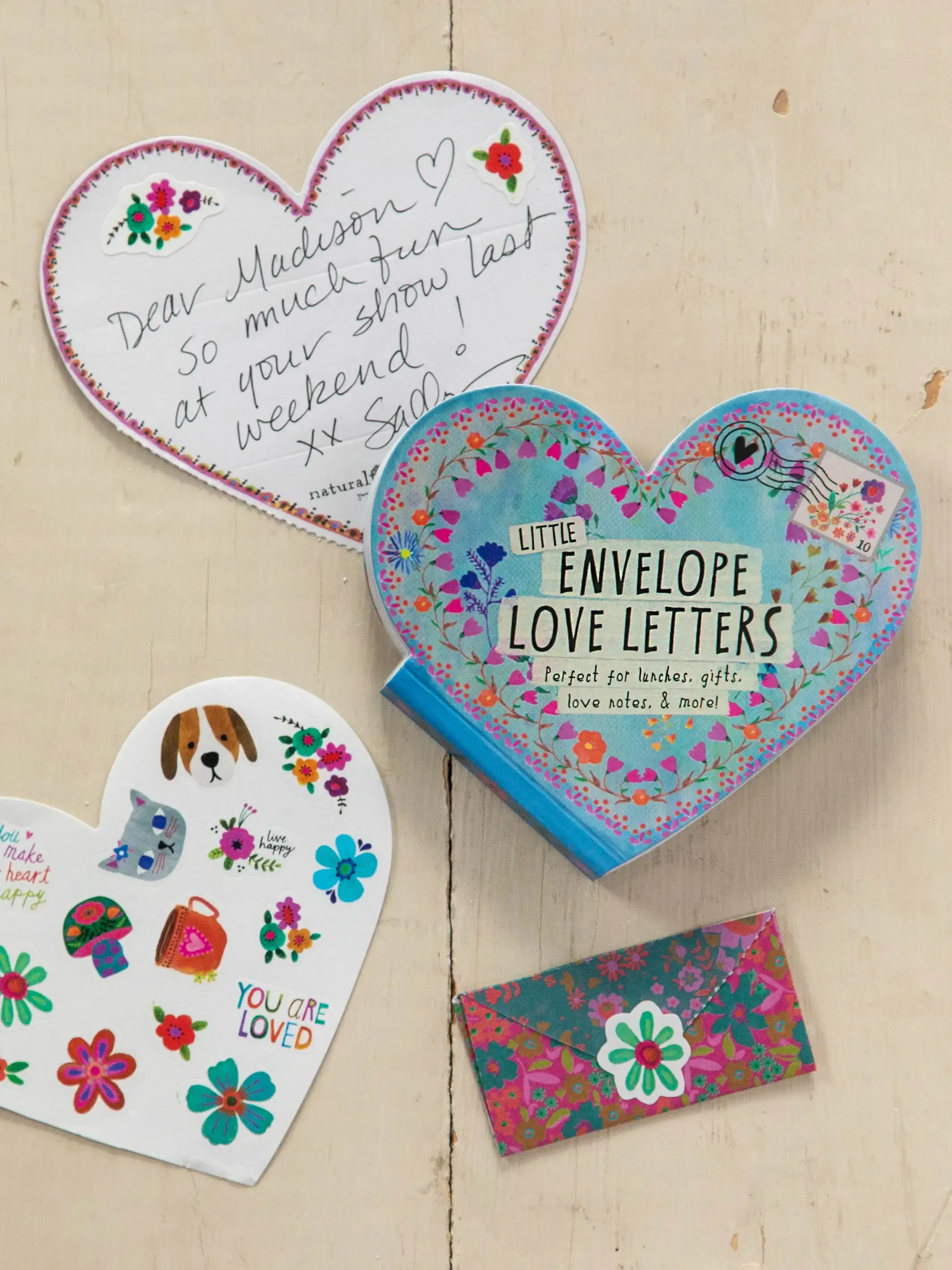 Little Envelope Letters - Blue Heart