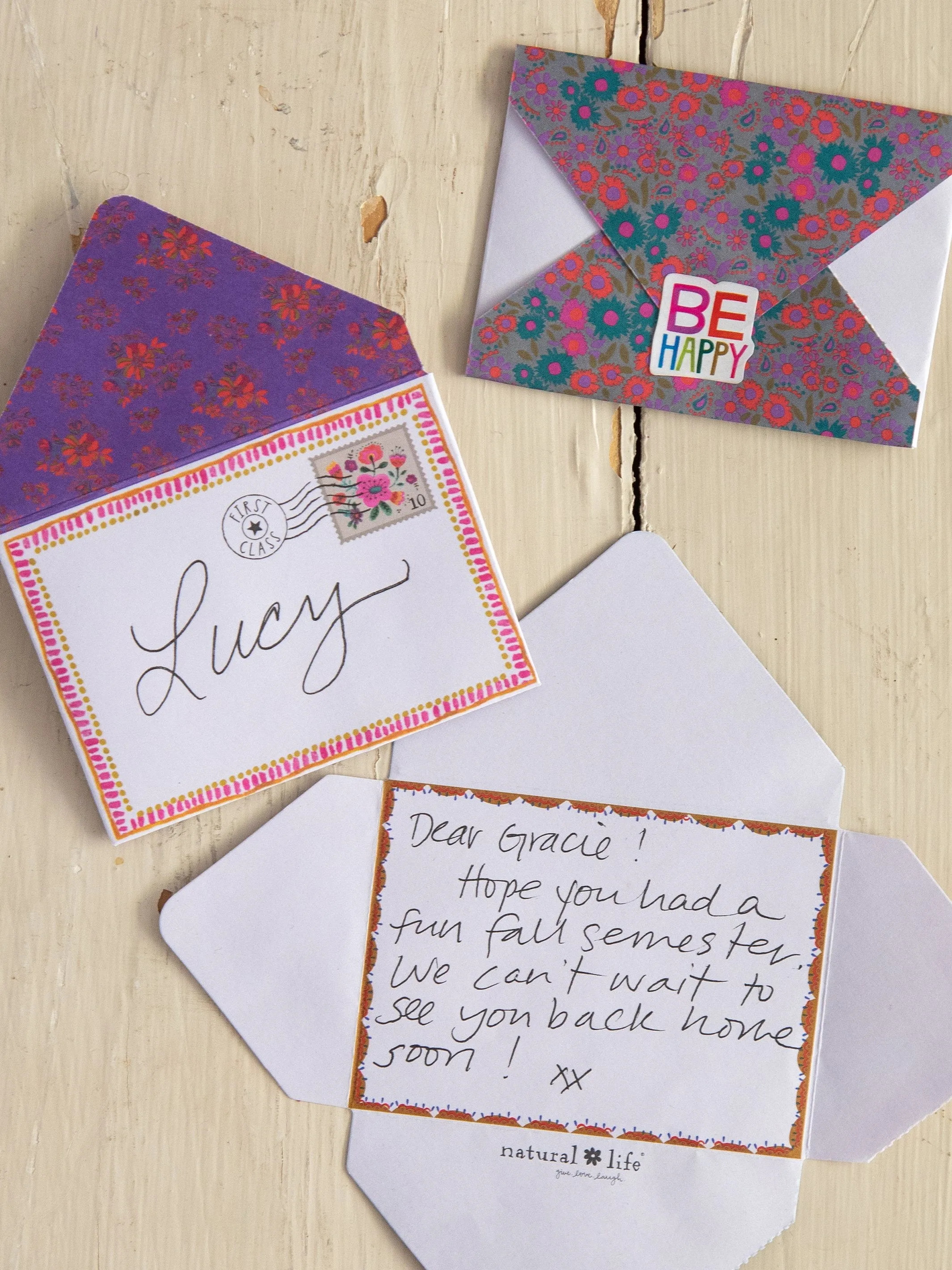 Little Envelope Letters - Floral