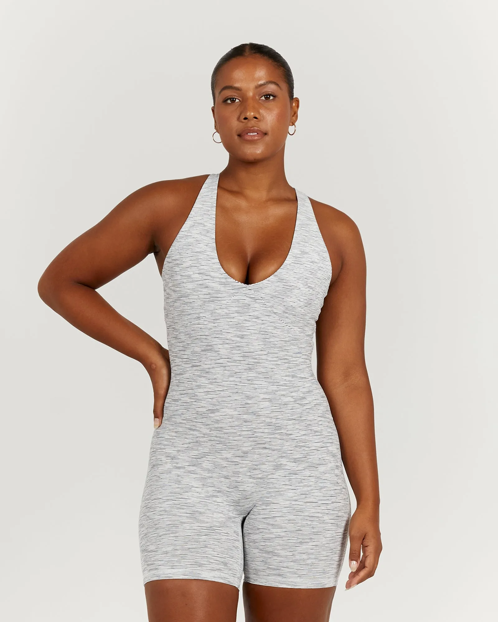 LUXE KIKI BODYSUIT - ARCTIC GREY