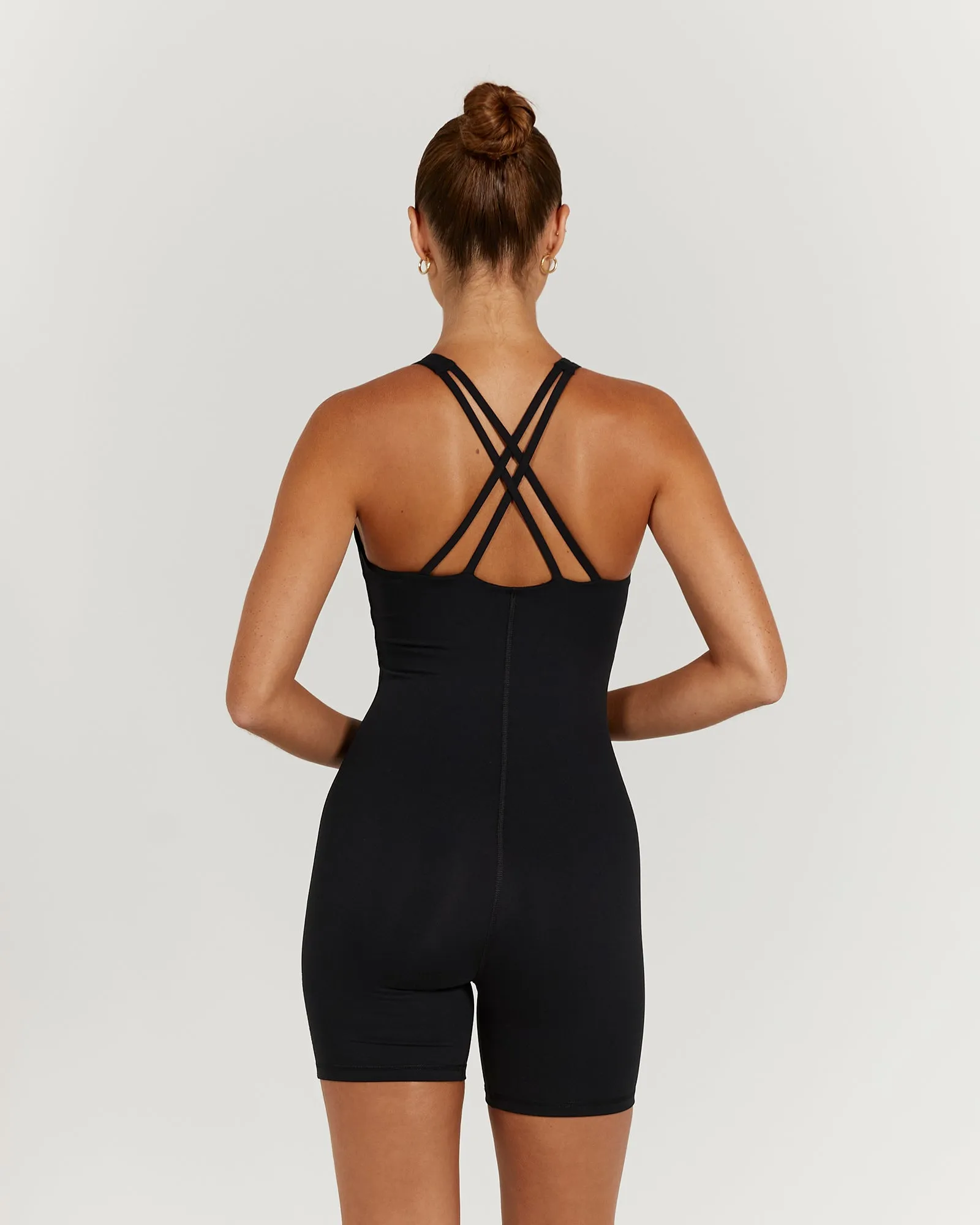 LUXE KIKI BODYSUIT - BLACK