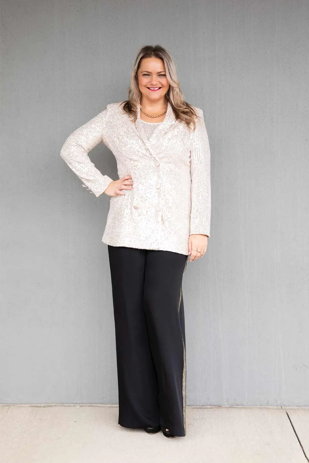 Lyman - 239814U Sequin Blazer