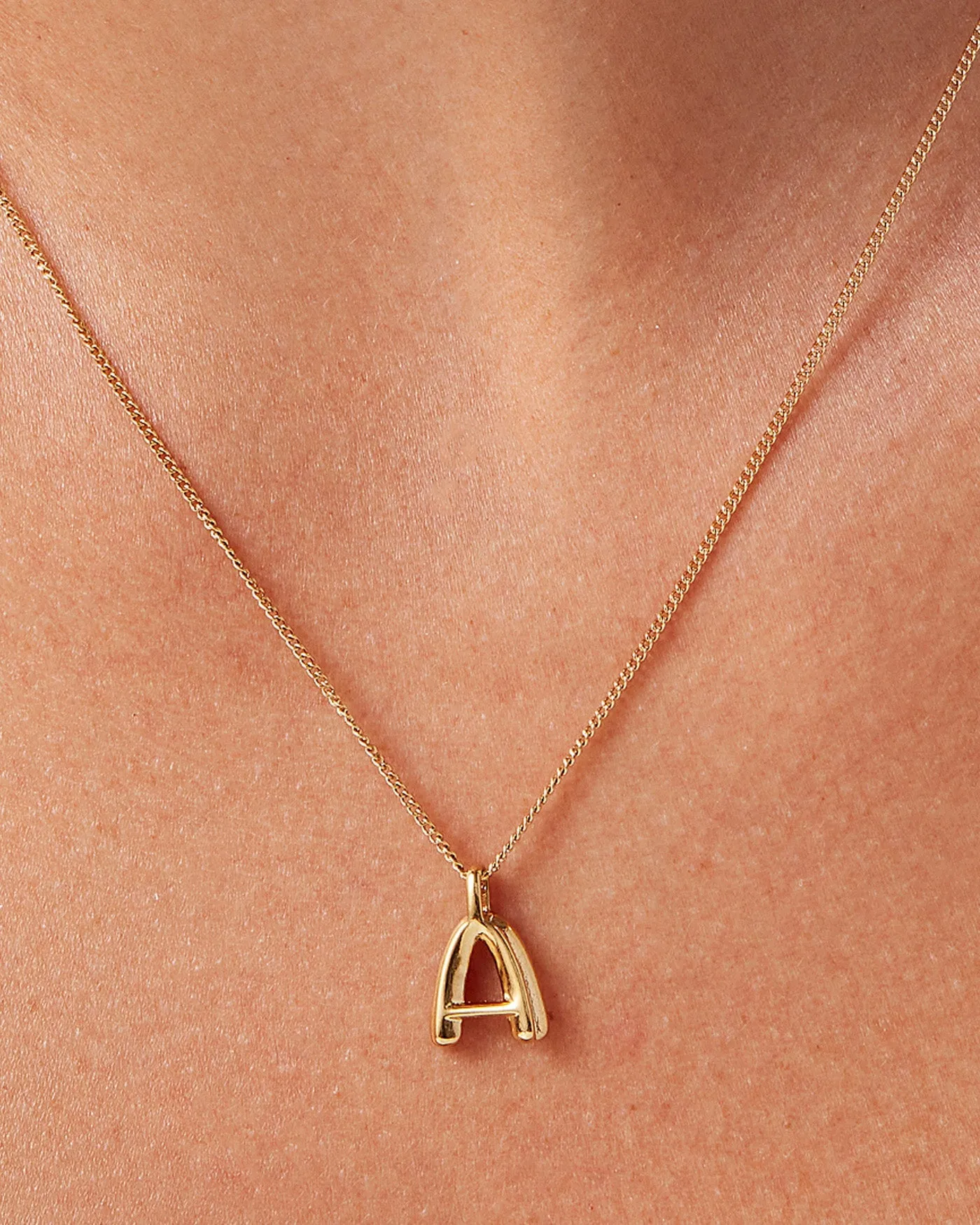 Monogram Necklace - A