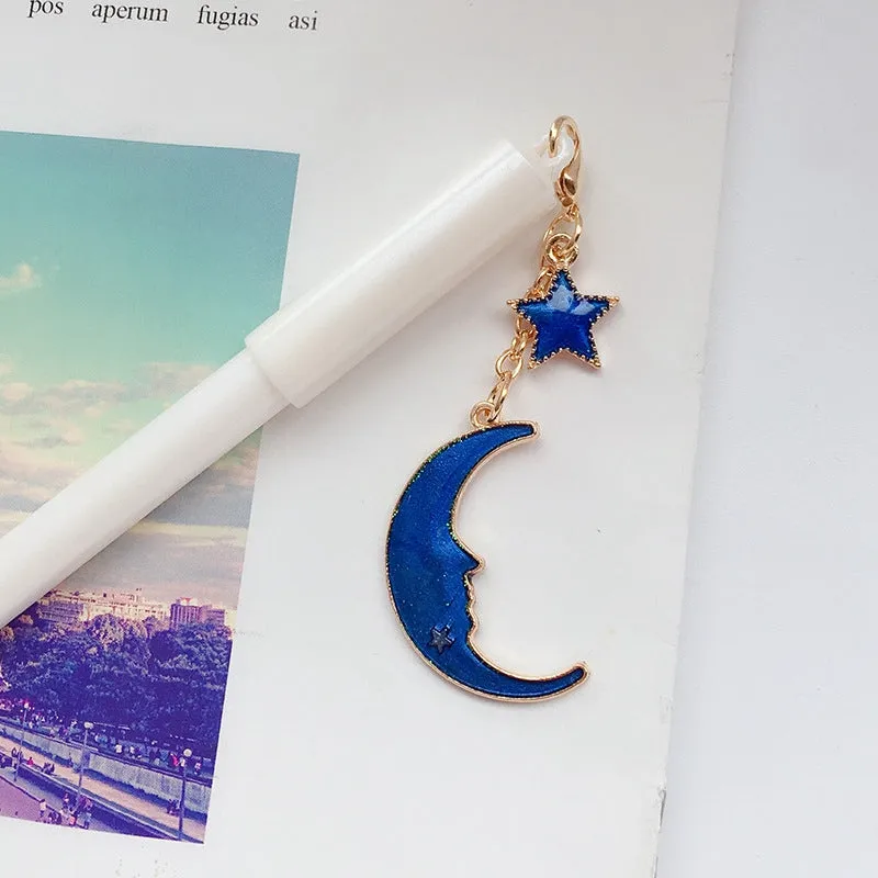 Moon Stars Charm Pen