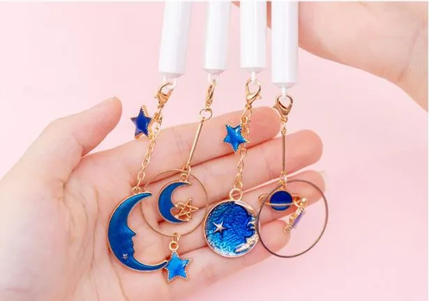 Moon Stars Charm Pen