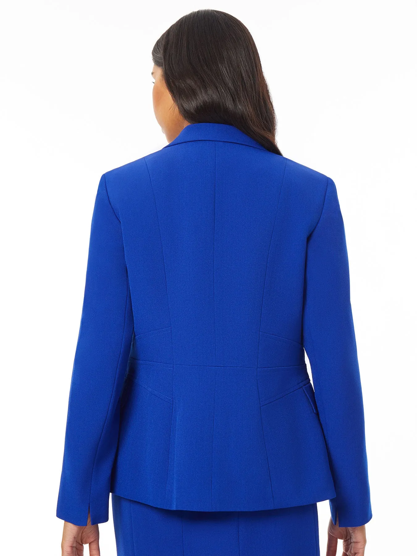 Plus Flynn Jacket, Iconic Stretch Crepe