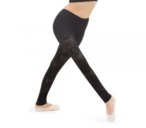 Rose lace legging