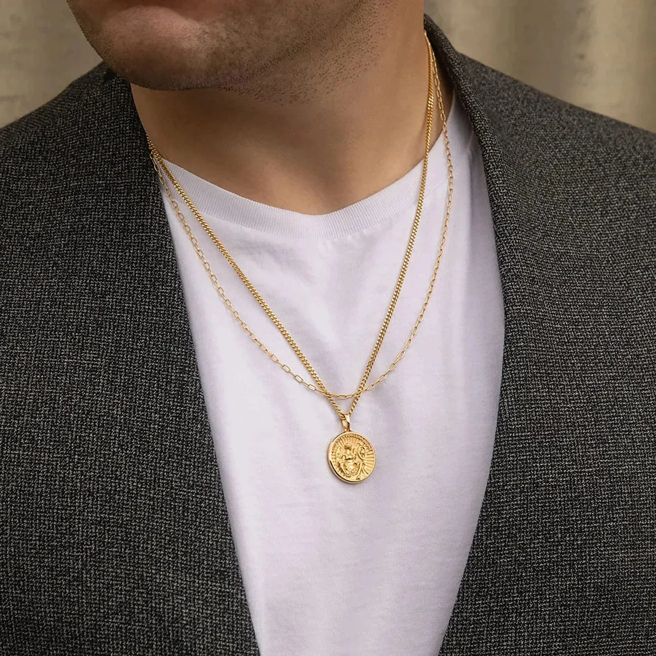 Saturn Chain Necklace