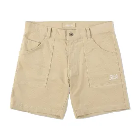 SEA CORDUROY SHORT / L.BEIGE