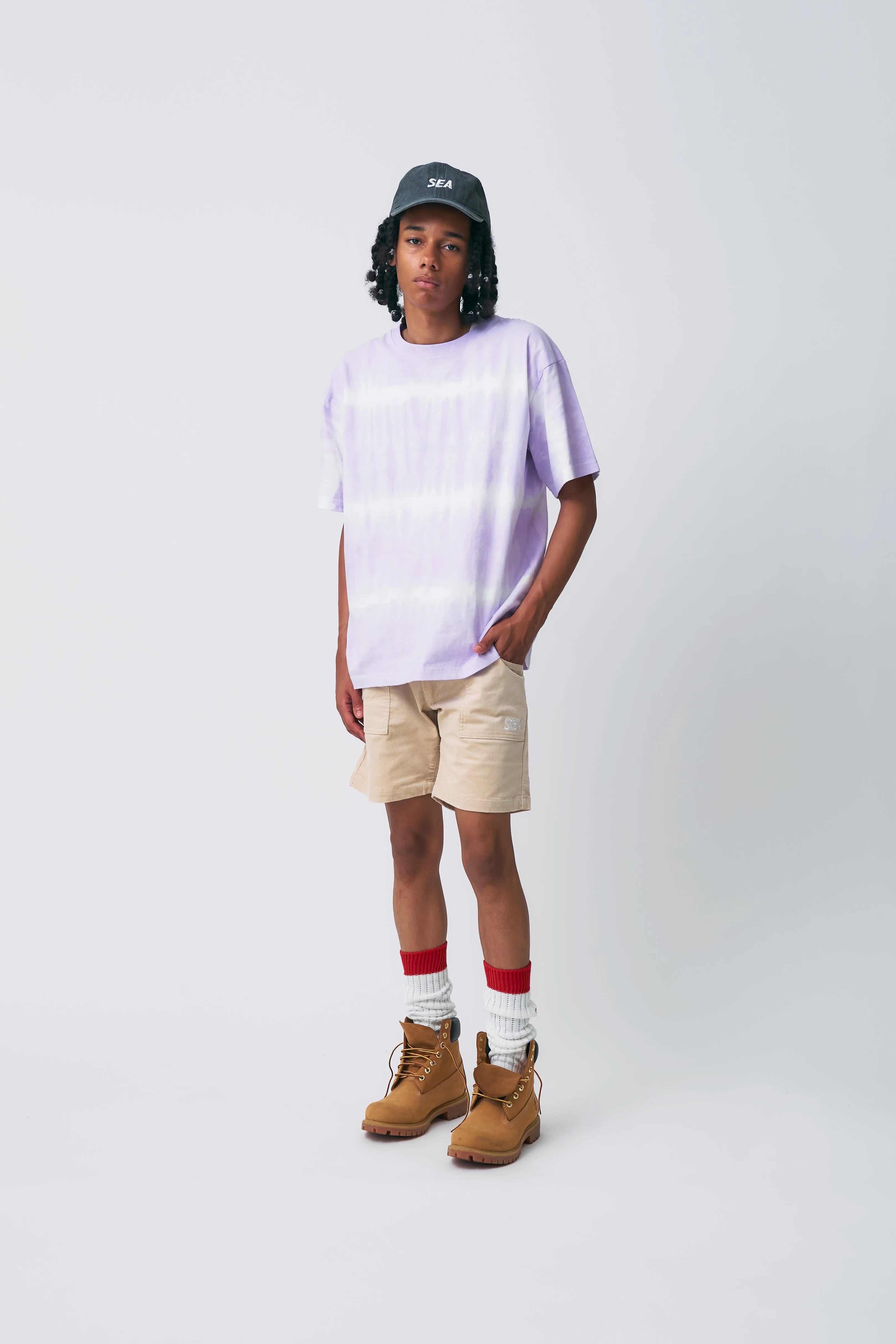 SEA CORDUROY SHORT / L.BEIGE