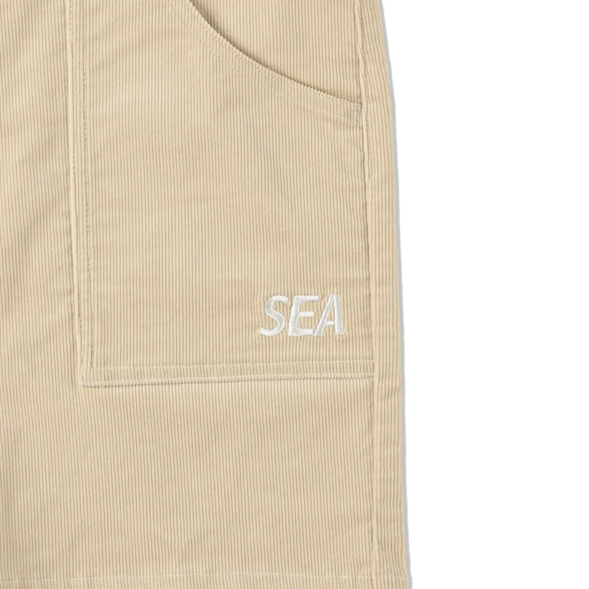 SEA CORDUROY SHORT / L.BEIGE