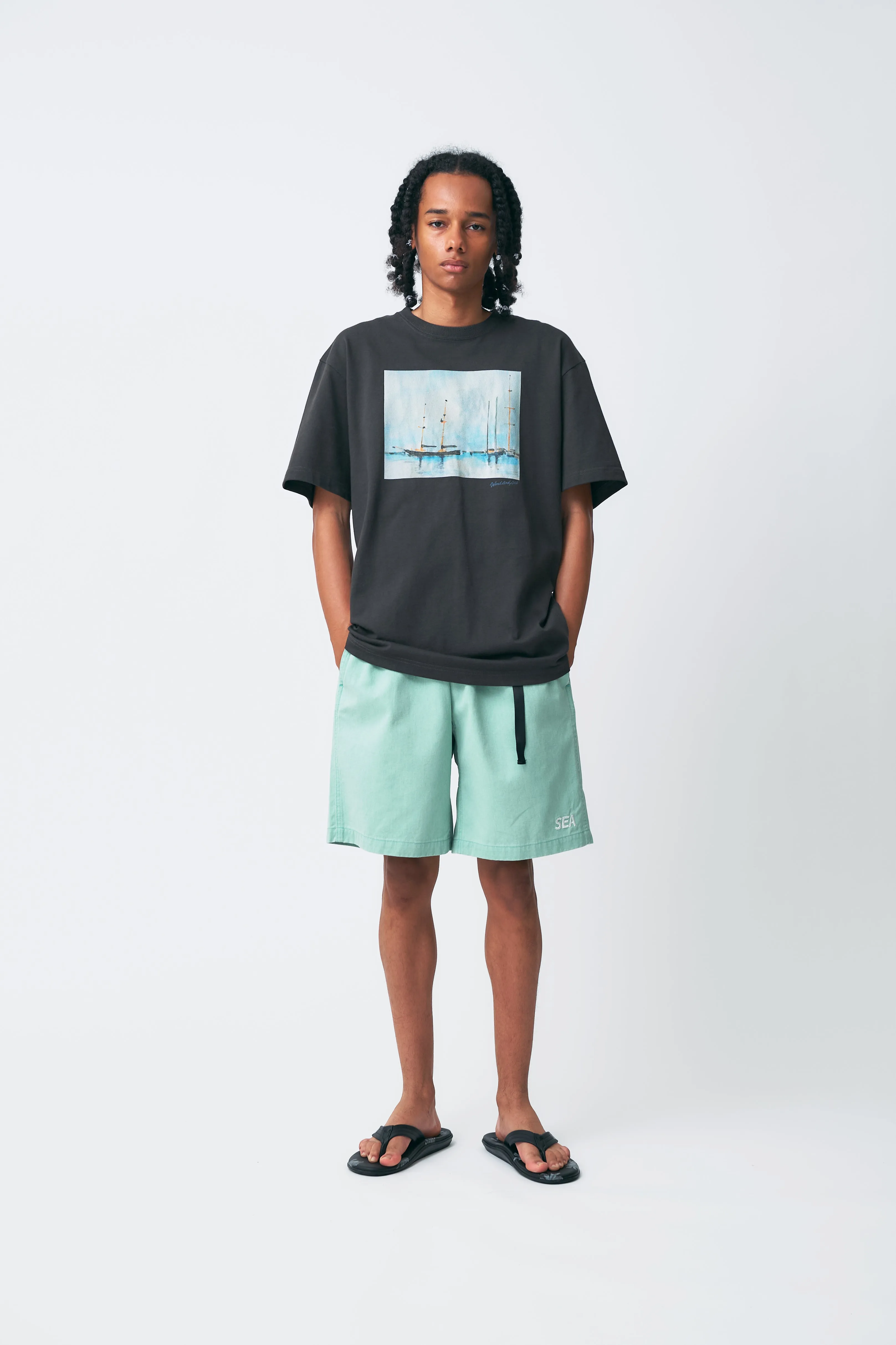 SEA ESS SHORT / GREEN