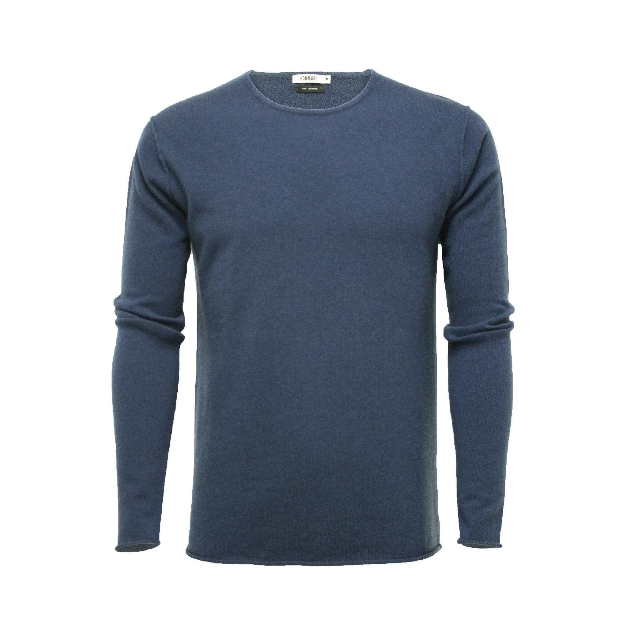 Silver Grey Cashmere Crew Neck Sweater Ripley