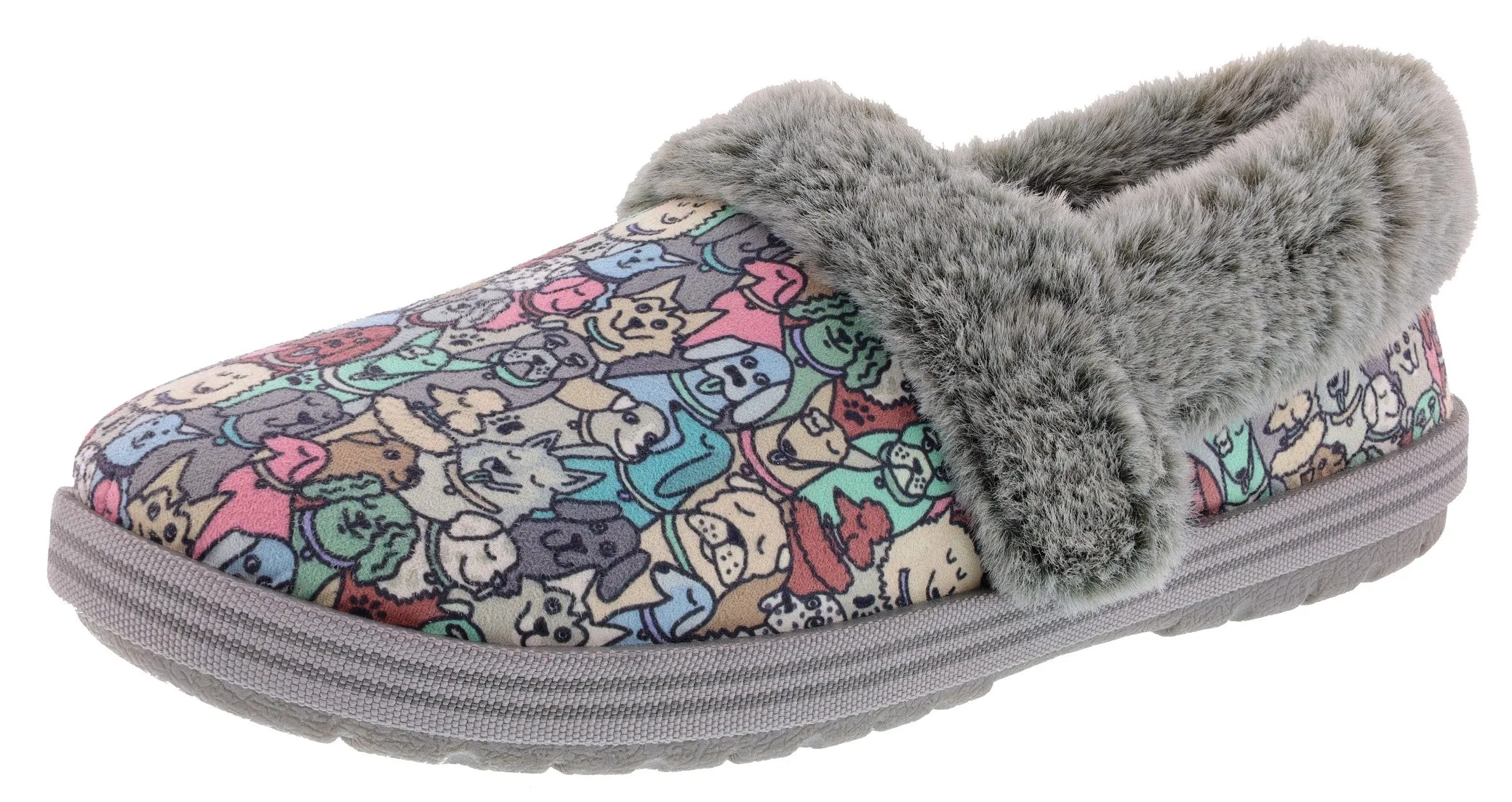 Skechers Bobs Women's Too Cozy Pooch Parade Slippers