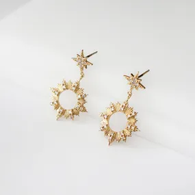 Sunseeker Gold Earrings