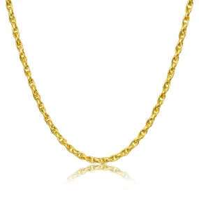 Thick Rope Chain 6mm - Gold