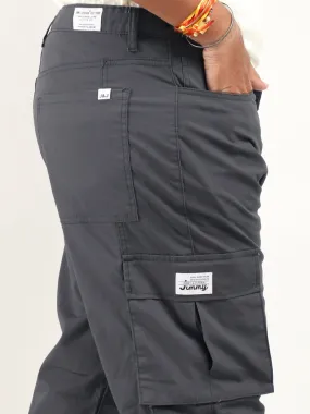 Tornado Full length Steel Grey Plus size cargo