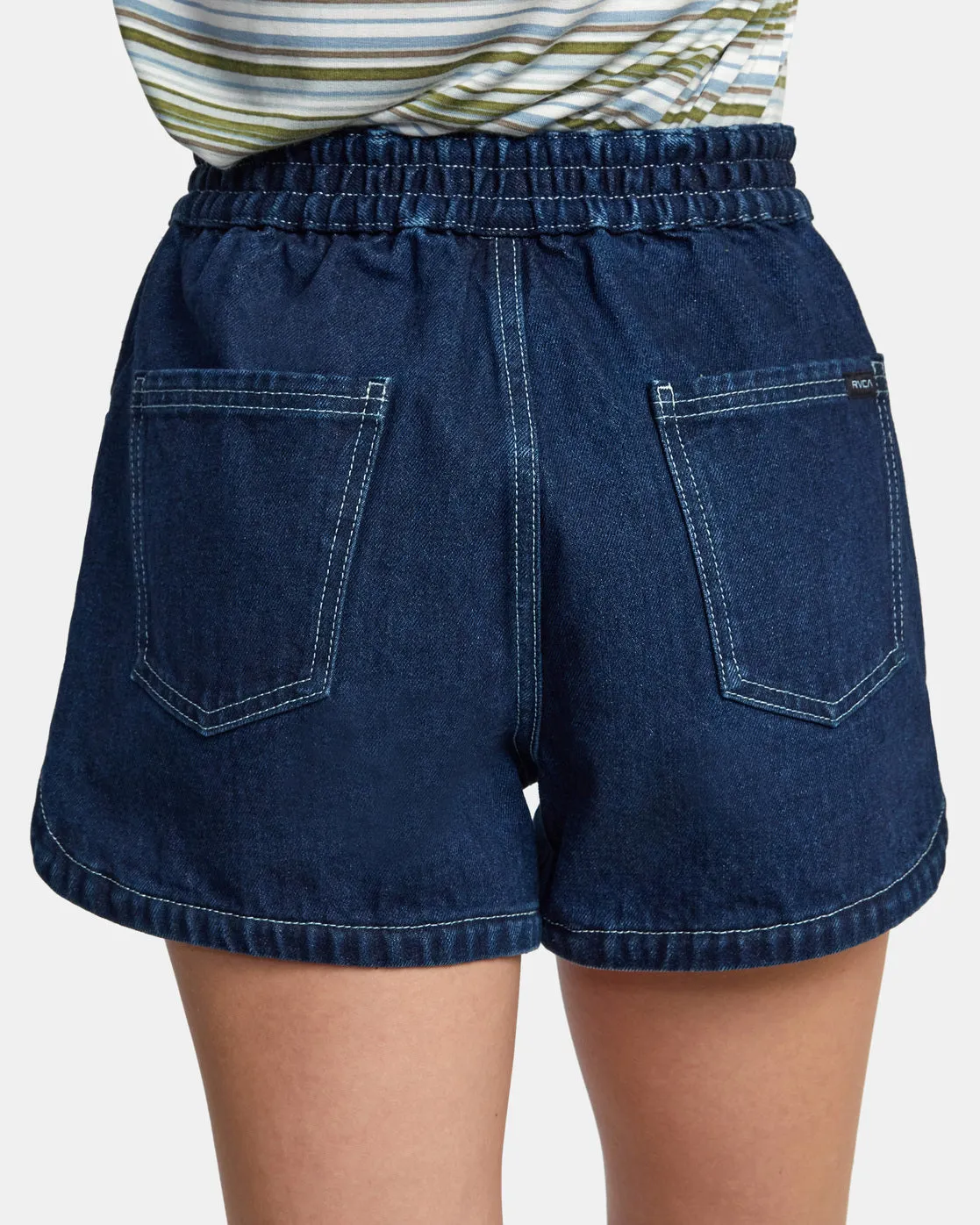 Venice Denim Shorts - Dark Indigo