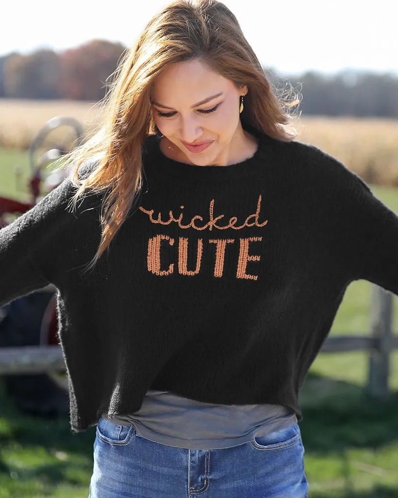 WICKED CUTE CROPPED CREW CHUNKY