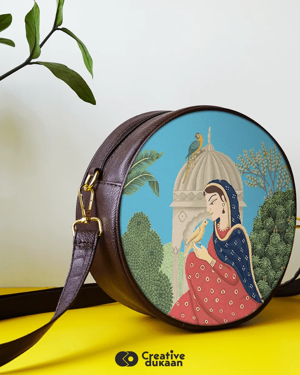 Women in a Garden Sling Bag