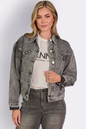 Women's Western Stud Denim Jacket