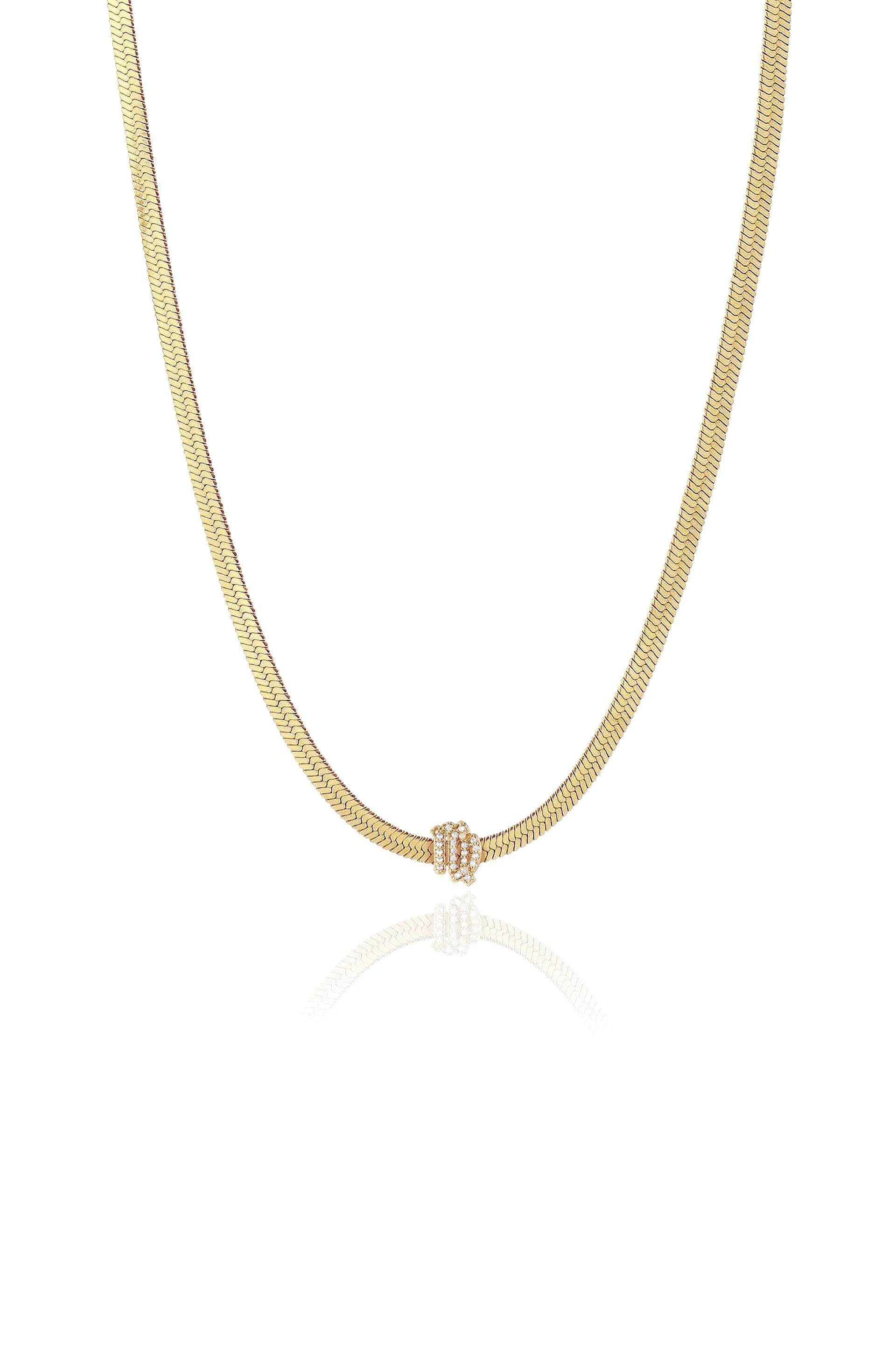 Zodiac Herringbone Necklace